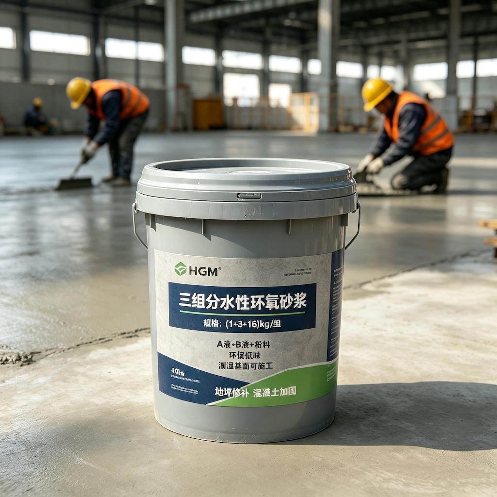 楚雄三组份水性环氧砂浆